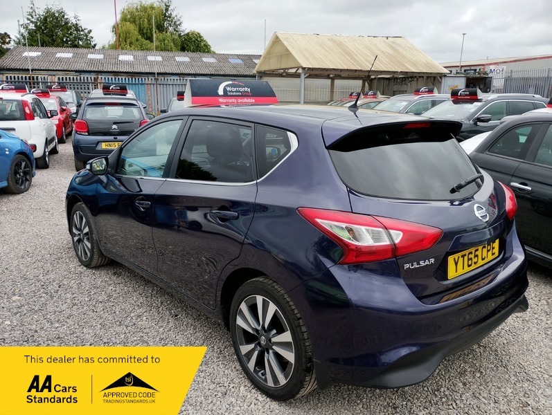 Nissan Pulsar 1.2 Dig-t N-tec Hatchback Euro 5 Grey #8
