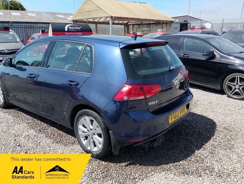 Volkswagen Golf Se Tsi Bluemotion Technologyulez Blue #4