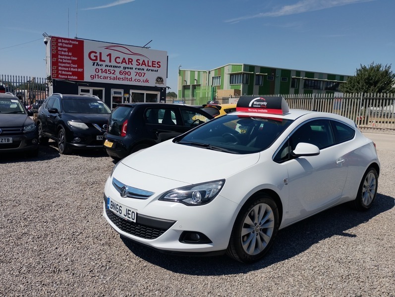 Vauxhall Astra GTC Sri S Sled Screen56k White