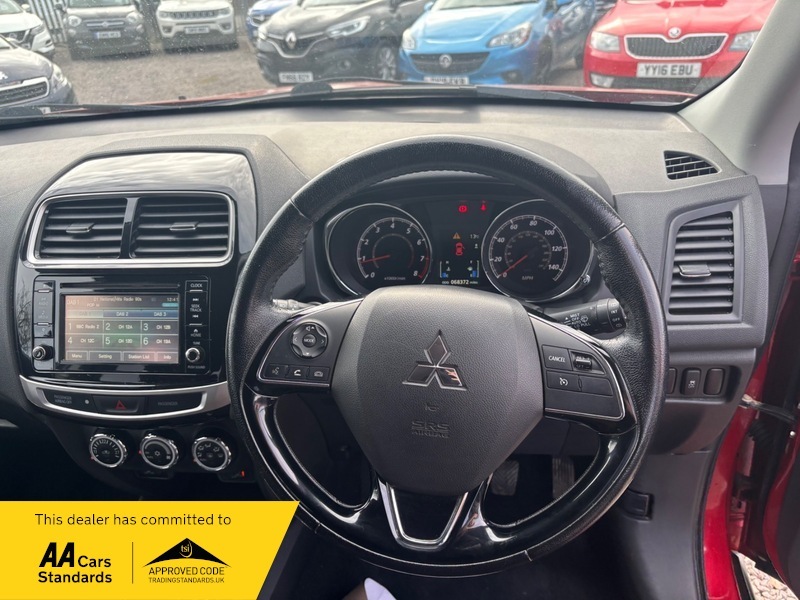 Mitsubishi ASX 31.6 Compliantmot 07 CV66ZNW Red #3
