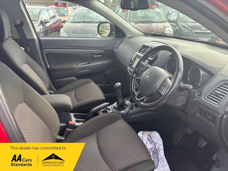 Mitsubishi ASX 31.6 Compliantmot 07 CV66ZNW Red #2