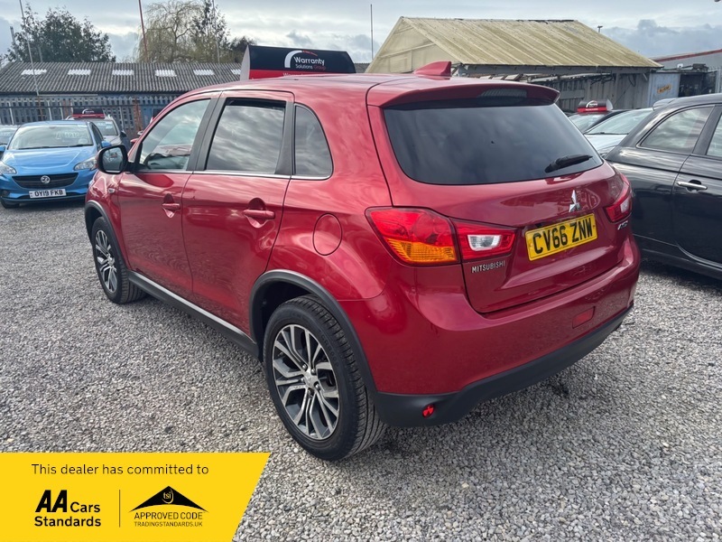 Mitsubishi ASX 31.6 Compliantmot 07 CV66ZNW Red #6