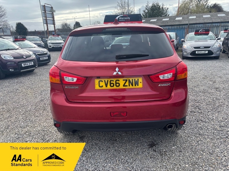 Mitsubishi ASX 31.6 Compliantmot 07 CV66ZNW Red #4