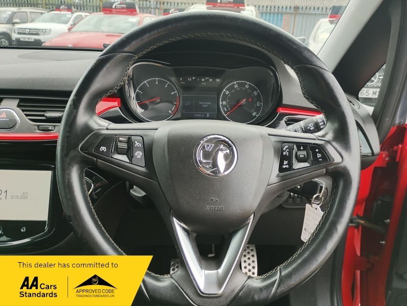 Vauxhall Corsa Limited Editionulez Compliantservice History WM64RYG Red #2