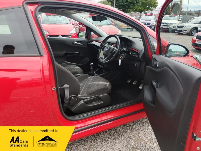Vauxhall Corsa Limited Editionulez Compliantservice History Red
