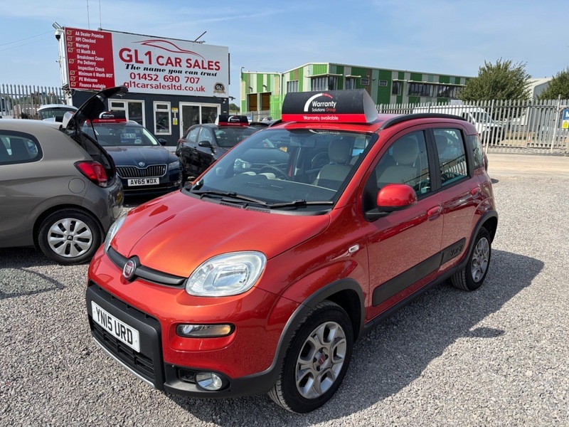 Fiat Panda Twinair78k Miles 35 Road Red