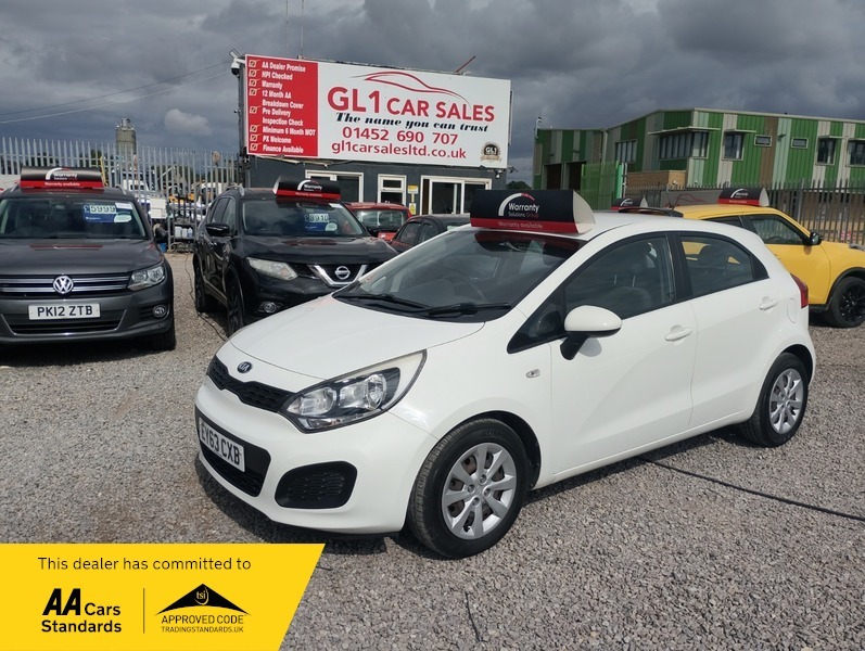 Kia RIO 1 Air35 Road Taxulez White