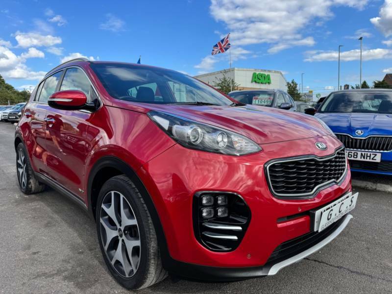 Kia Sportage 2.0 Crdi Gt-line Awd - 7 Services - 2018 18 Red #2