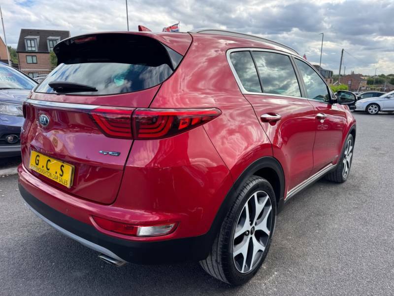 Kia Sportage 2.0 Crdi Gt-line Awd - 7 Services - 2018 18 Red #4