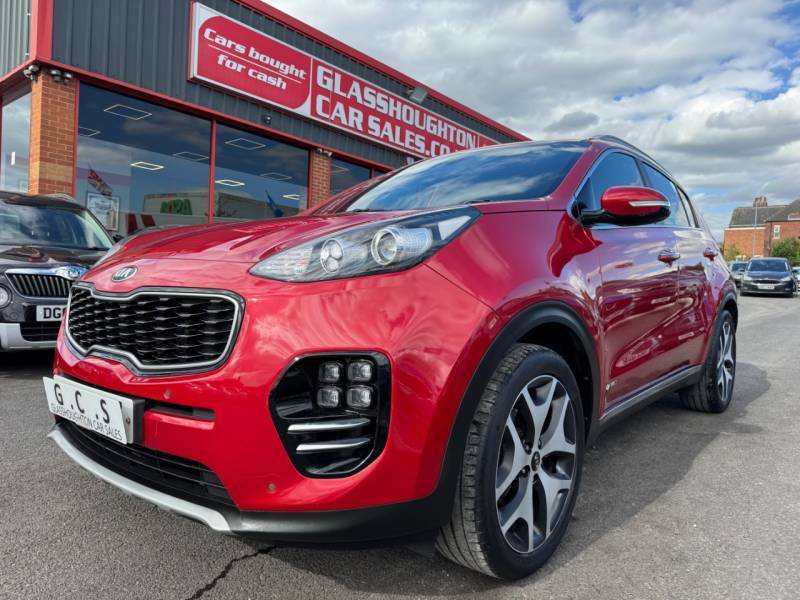 Kia Sportage 2.0 Crdi Gt-line Awd - 7 Services - 2018 18 Red