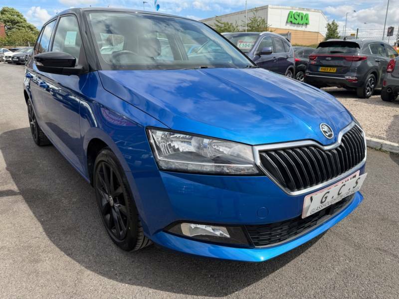 Skoda Fabia 1.0 Mpi 75 Colour Edition -Full Service Histor YS68NHZ Blue #2