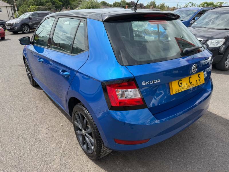 Skoda Fabia 1.0 Mpi 75 Colour Edition -Full Service Histor YS68NHZ Blue #5