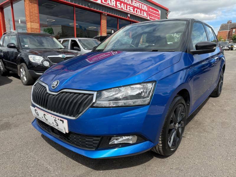 Skoda Fabia 1.0 Mpi 75 Colour Edition -Full Service Histor Blue