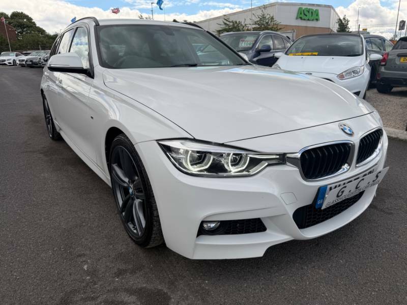 BMW 3 Series 320D M Sport Step -1 Former Keeper- 2017 YH67OBL White #2