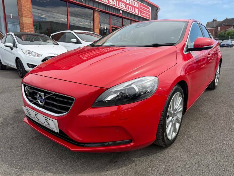 Volvo V40 D3 Se Lux Nav Geartronic -Full Service History Red
