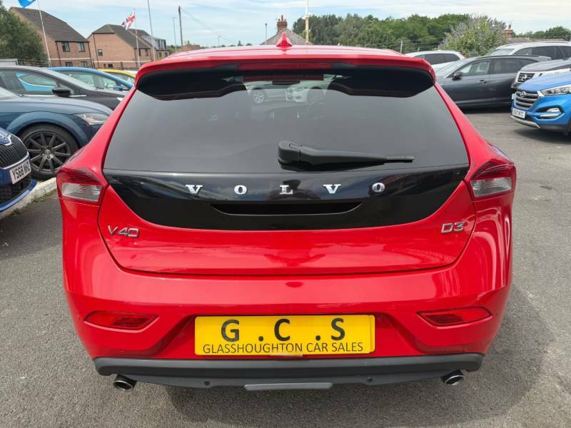 Volvo V40 D3 Se Lux Nav Geartronic -Full Service History Red #5