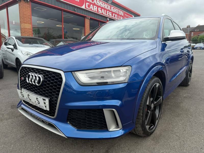 Audi RS Q3 2.5T Fsi Quattro S Tronic -Fsh- 2014 63 Blue