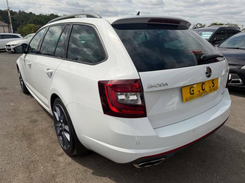 Skoda Octavia 2.0 Tsi 245 Vrs Black Pack -Full Service His CSZ5865 White #5