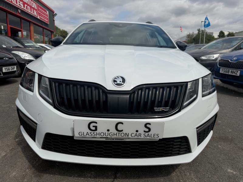 Skoda Octavia 2.0 Tsi 245 Vrs Black Pack -Full Service His CSZ5865 White #6