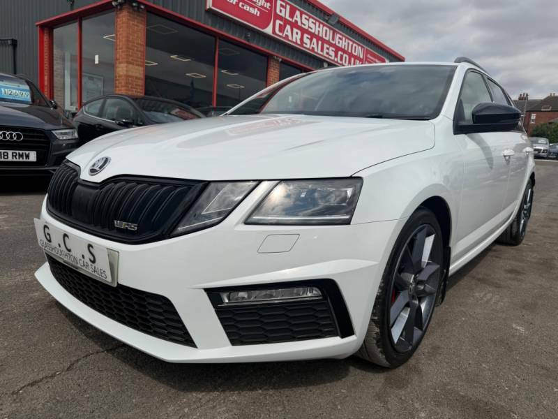 Skoda Octavia 2.0 Tsi 245 Vrs Black Pack -Full Service His CSZ5865 White
