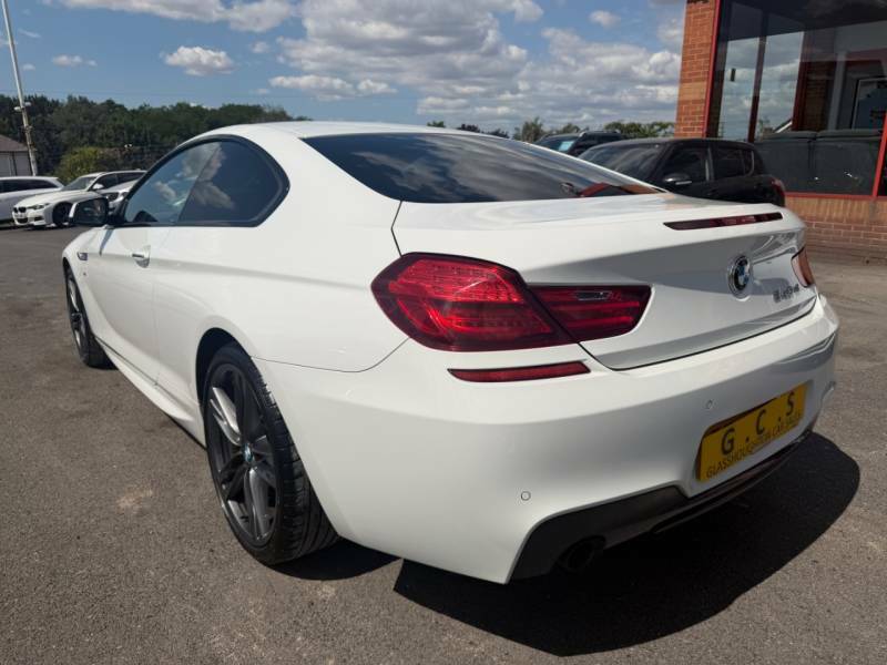 BMW 6 Series 640D M Sport White #5