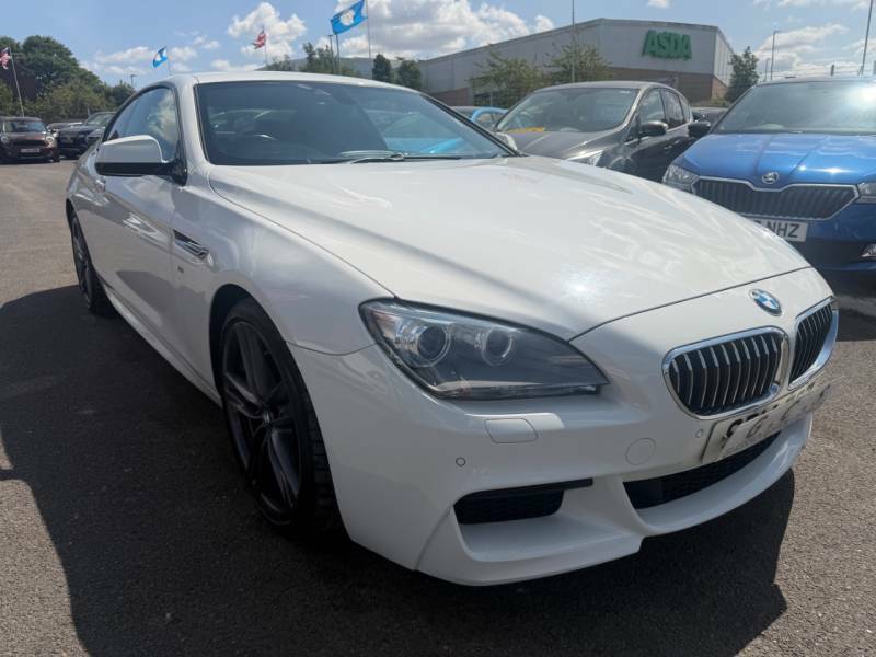 BMW 6 Series 640D M Sport White #6