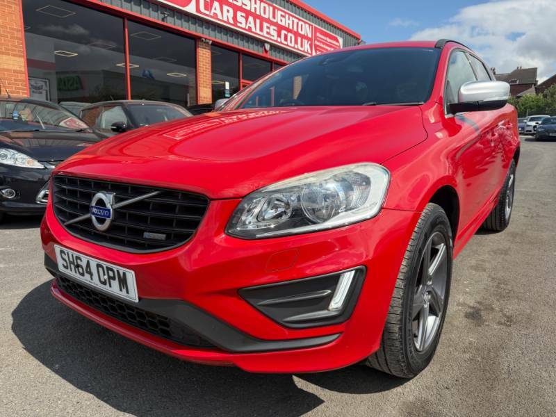Volvo XC60 D4 181 R Design Nav Geartronic - 2014 64 SH64OPM Red