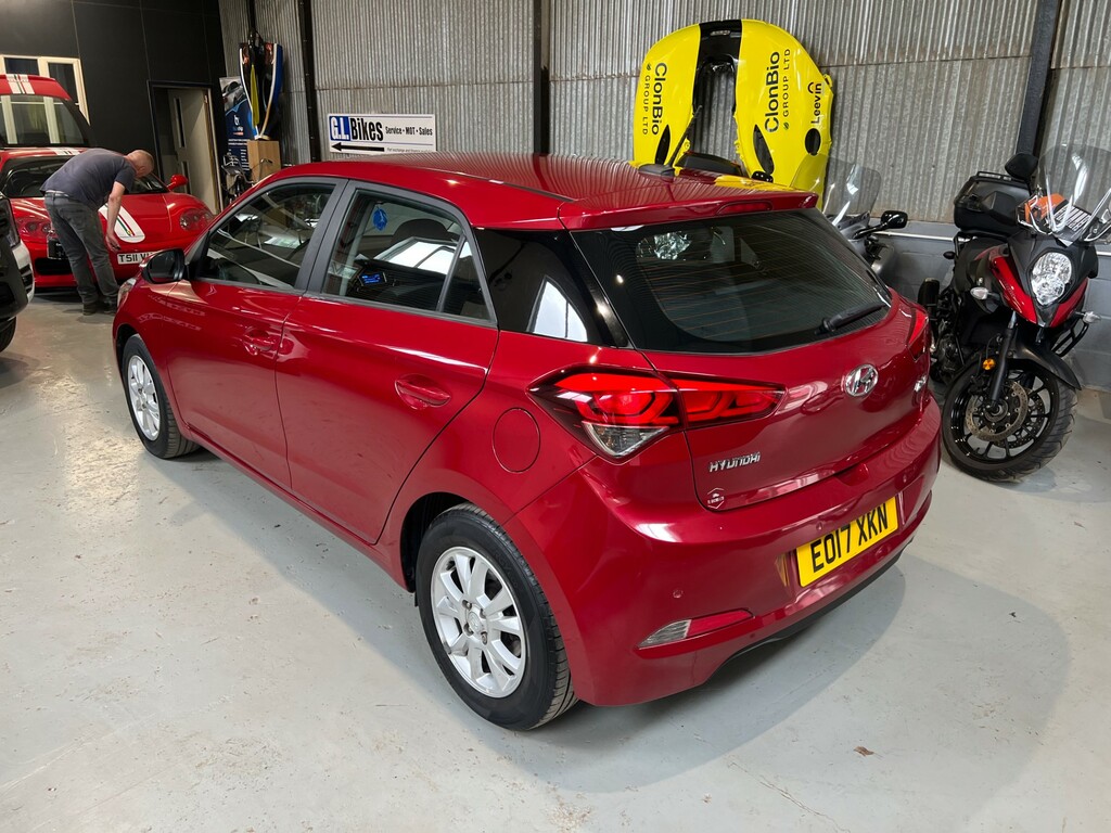 Hyundai I20 Mpi Se EO17XKN Red #4