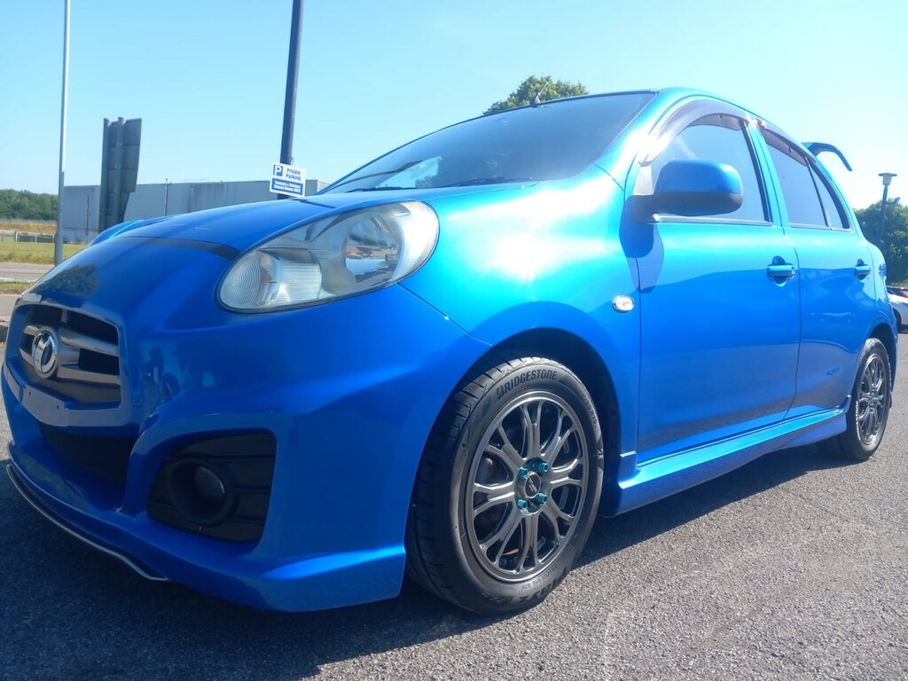 Nissan Micra 1.2 Rare Impul Model Only 39,000 Miles Blue #2
