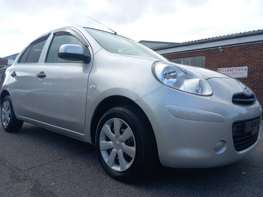 Nissan Micra 1.2 Only 13,000 Miles 13K Silver #4