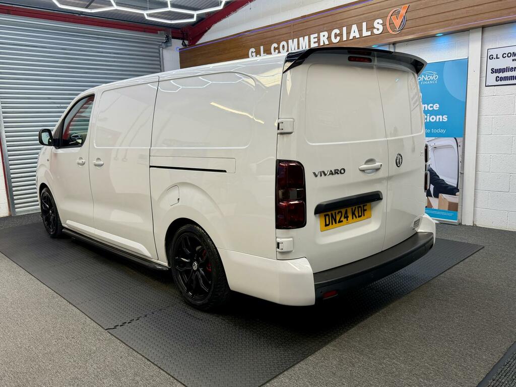 Vauxhall Vivaro 1.5 Turbo D 2900 Pro Panel Van 6Dr L DN24KDF White #4