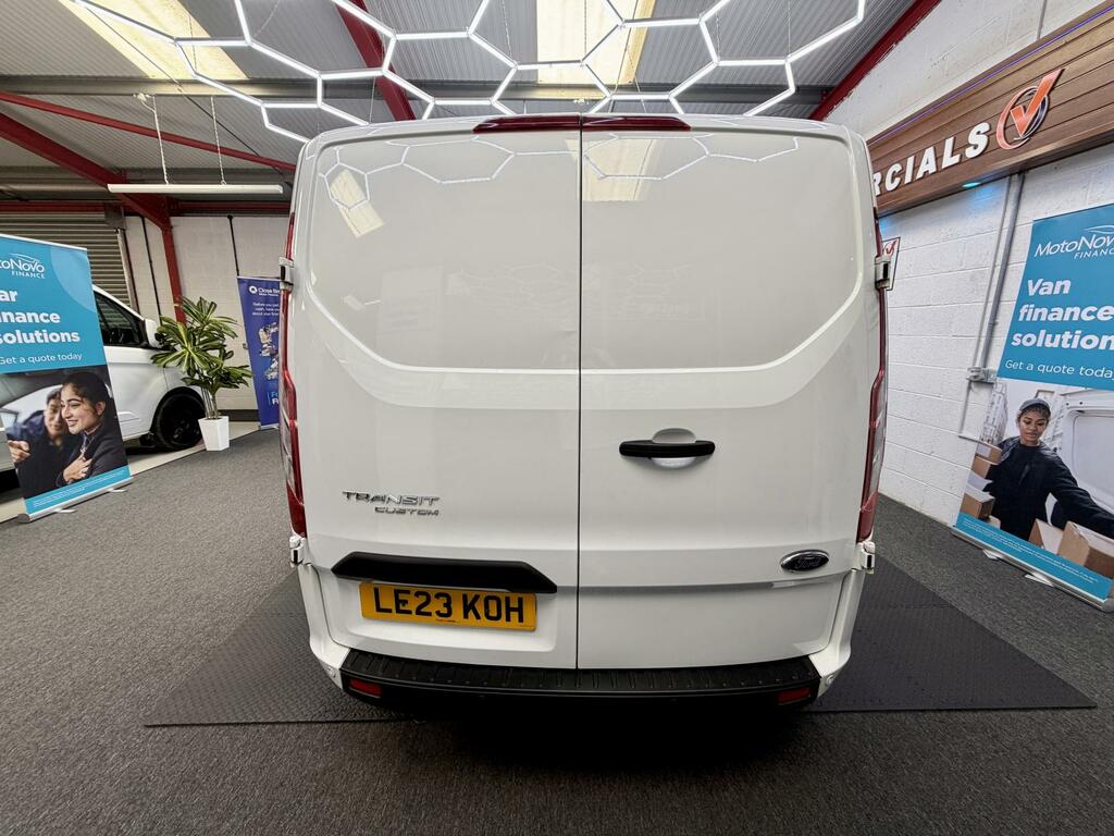 Ford Transit Custom 2.0 320 Ecoblue Trend Panel Van LE23KOH White #6