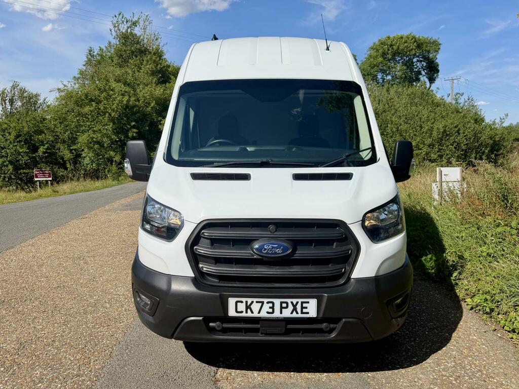 Ford Transit Custom 2.0 350 Ecoblue Leader Panel Van CK73PXE White #6