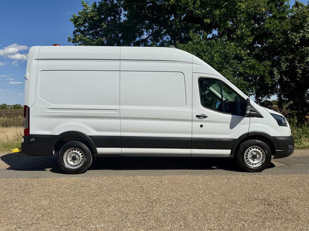 Ford Transit Custom 2.0 350 Ecoblue Leader Panel Van CK73PXE White #4