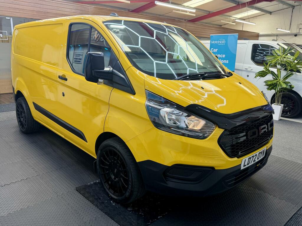Ford Transit Custom 2.0 340 Ecoblue Leader Panel Van LD72OYN Yellow #3