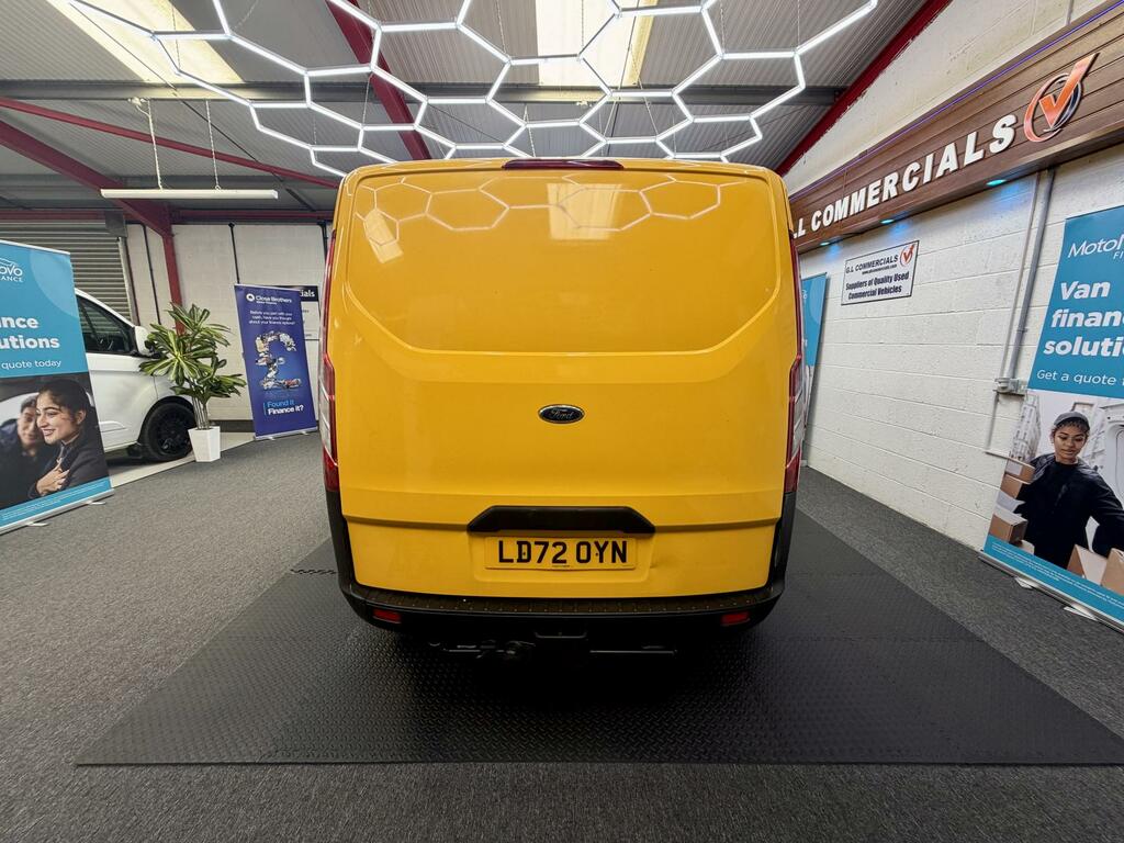 Ford Transit Custom 2.0 340 Ecoblue Leader Panel Van LD72OYN Yellow #5