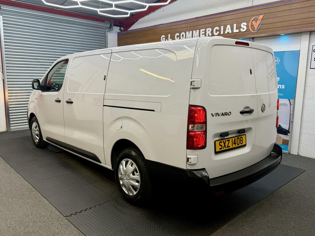 Vauxhall Vivaro 1.5 Turbo D 2900 Dynamic Panel Van 6Dr Manu SXZ1408 White #4