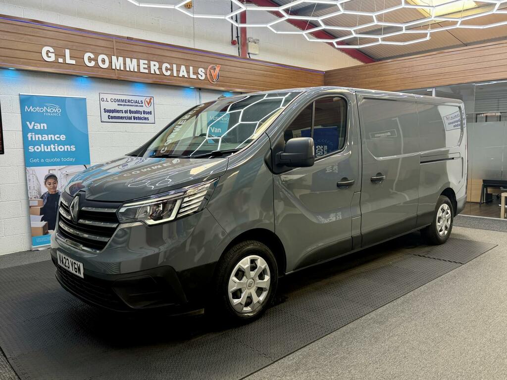 Renault Trafic 2.0 Dci Blue Ll30 Advance Panel Van Man VA23YGW Grey