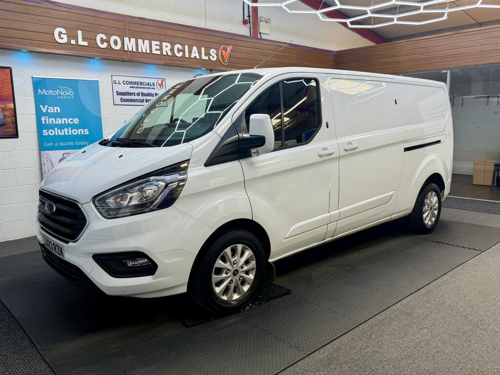 Ford Transit Custom 2.0 300 Ecoblue Limited Panel Van Manua White