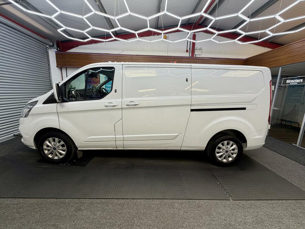 Ford Transit Custom 2.0 300 Ecoblue Limited Panel Van Manua LD23RZK White #2