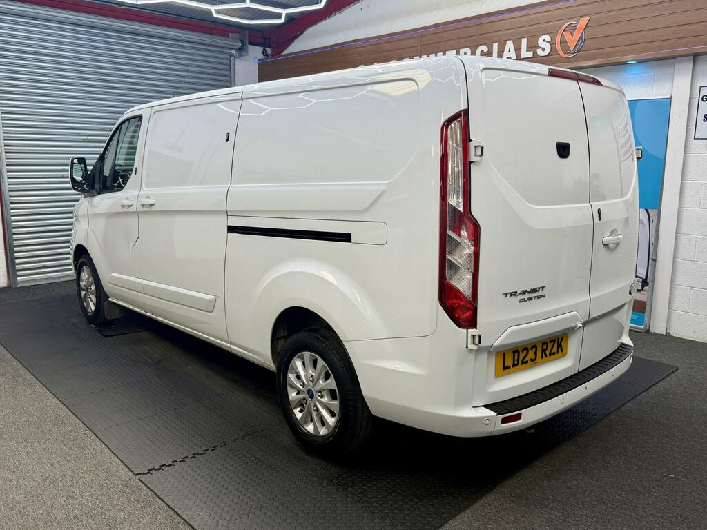 Ford Transit Custom 2.0 300 Ecoblue Limited Panel Van Manua LD23RZK White #4