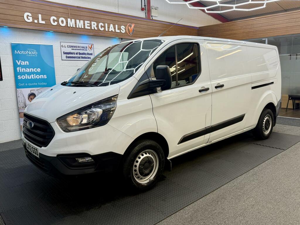 Ford Transit Custom 2.0 300 Ecoblue Leader Panel Van White