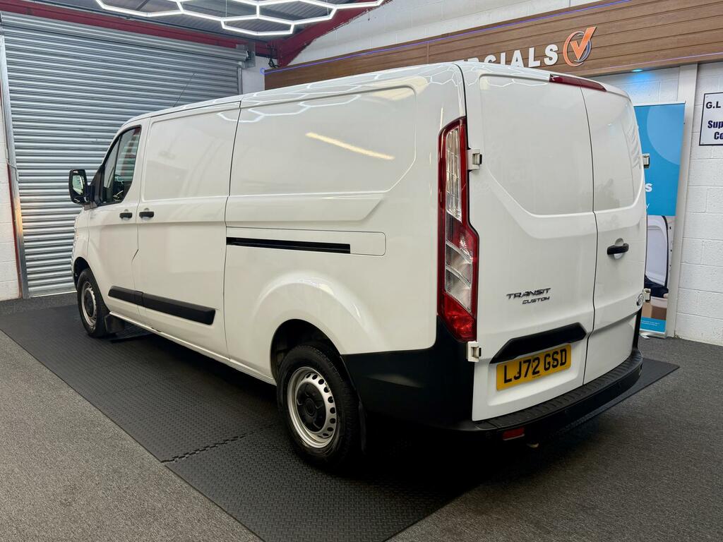 Ford Transit Custom 2.0 300 Ecoblue Leader Panel Van LJ72GSD White #4