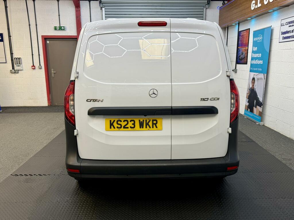 Mercedes-Benz CITAN 1.5 110 Cdi Progressive Panel Van Manua White #6