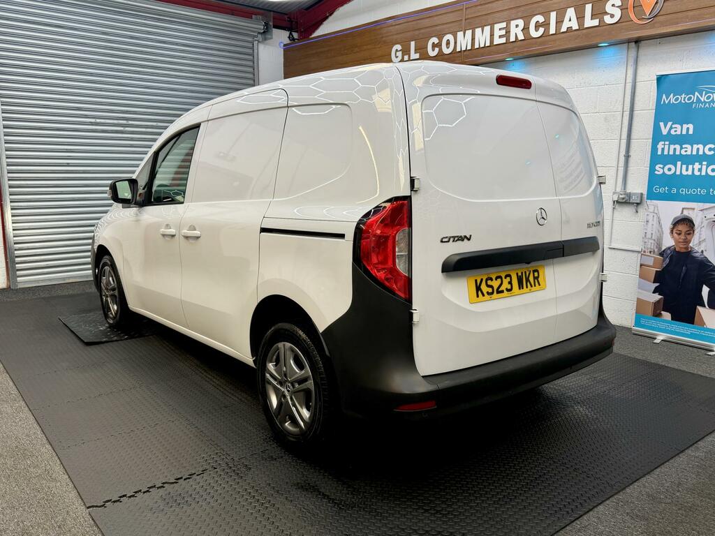 Mercedes-Benz CITAN 1.5 110 Cdi Progressive Panel Van Manua White #4