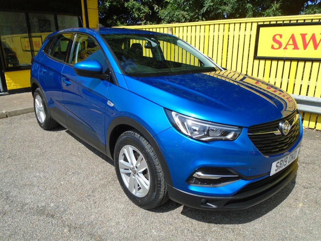 Vauxhall Grandland X 1.2 Turbo Gpf Se Suv Euro 6 Ss Blue