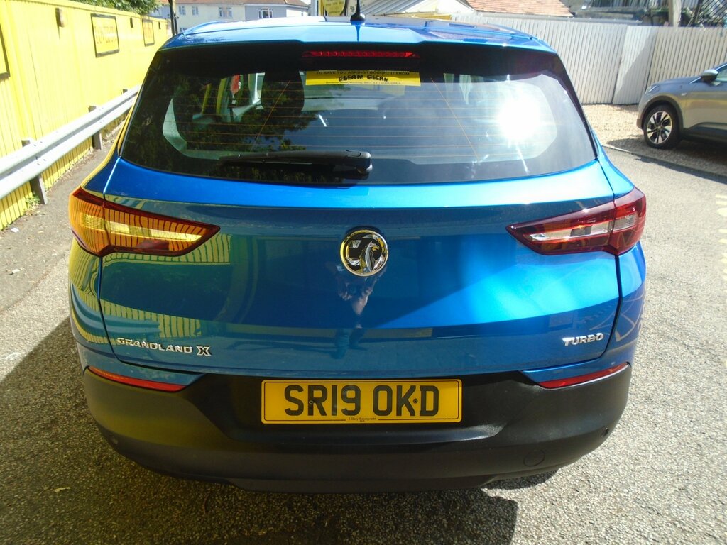 Vauxhall Grandland X 1.2 Turbo Gpf Se Suv Euro 6 Ss SR19OKD Blue #6
