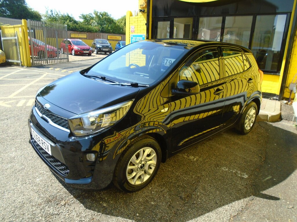 Kia Picanto 1.0 2 Hatchback Euro 6 66 Bhp Black #3