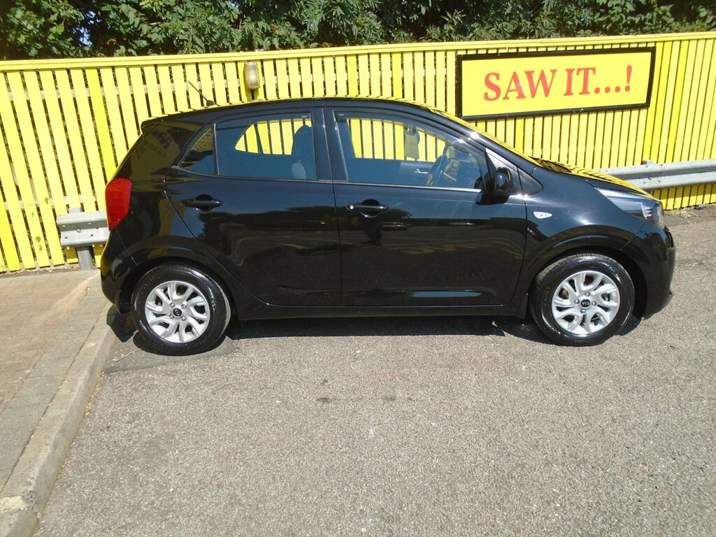 Kia Picanto 1.0 2 Hatchback Euro 6 66 Bhp Black #4