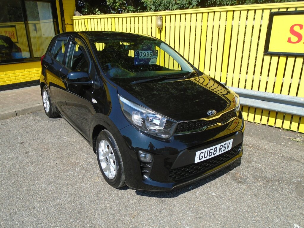 Kia Picanto 1.0 2 Hatchback Euro 6 66 Bhp Black